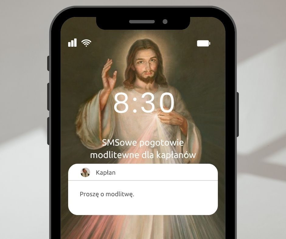 Betanijos sesuo su telefonu — maldos pagalba SMS žinute